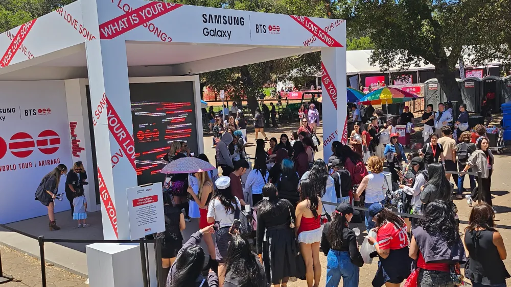 Samsung Galaxy BTS Arirang World Tour Fan Experience: Details, Photos