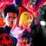 Spider-Verse main characters Miles Morales, Spider Gwen, Peter Parker