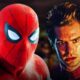 Tom Holland as Spider-Man, Andrew Garfield as Spider-Man.
