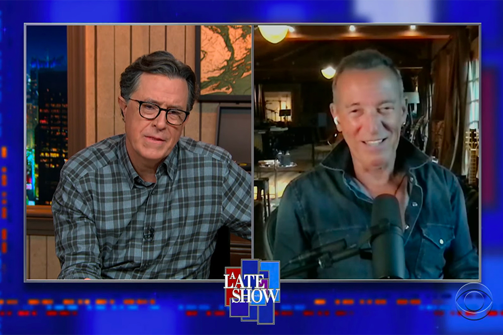Bruce Springsteen on Colbert