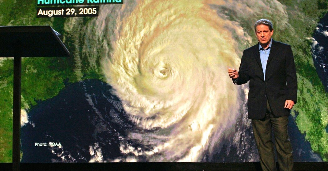 Twenty Years After His Film, Al Gore Tweaks the Climate Script