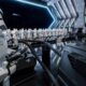 Stormtroopers inside Rise of the Resistance