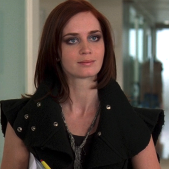 Emily Blunt as Emily in The Devil Wears Prada