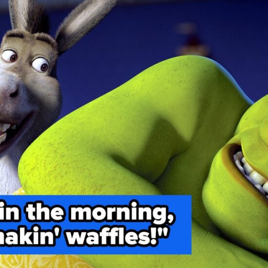 "Shrek" came out 25 years ago today, so comment your *favorite* quote from any of the movies 👀