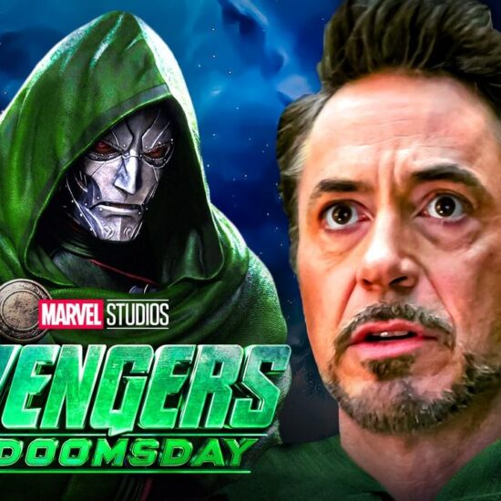 Avengers Doomsday logo, Doctor Doom, Robert Downey Jr