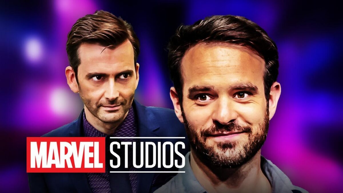 David Tennant as Purple Man, Marvel Studios logo, Charlie Cox.