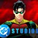 Robin alongside DC Studios' logo.