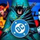 Mister Miracle, Batman, Creature Commandos, DC Logo.