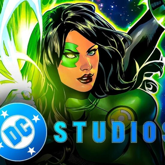 Jessica Cruz's Green Lantern, DC Studios logo.
