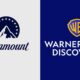 Paramount and Warner Bros. Discovery logos