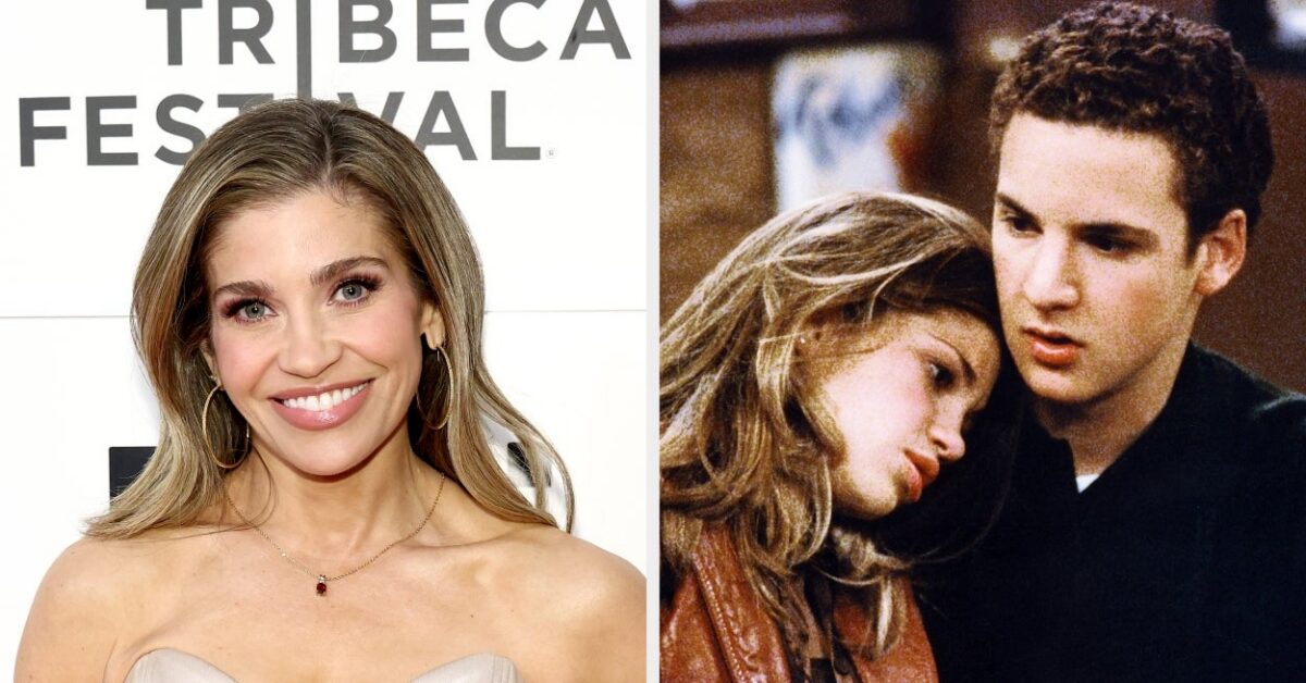 Danielle Fishel Says She "Cried For An Hour" After "Boy Meets World" Made Her Weight Gain A Plotline