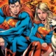 Supergirl succumbs to green sun energy.