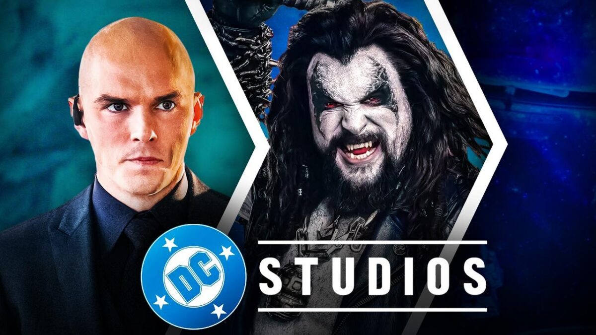 DC Studios logo, Lex Luthor, Lobo