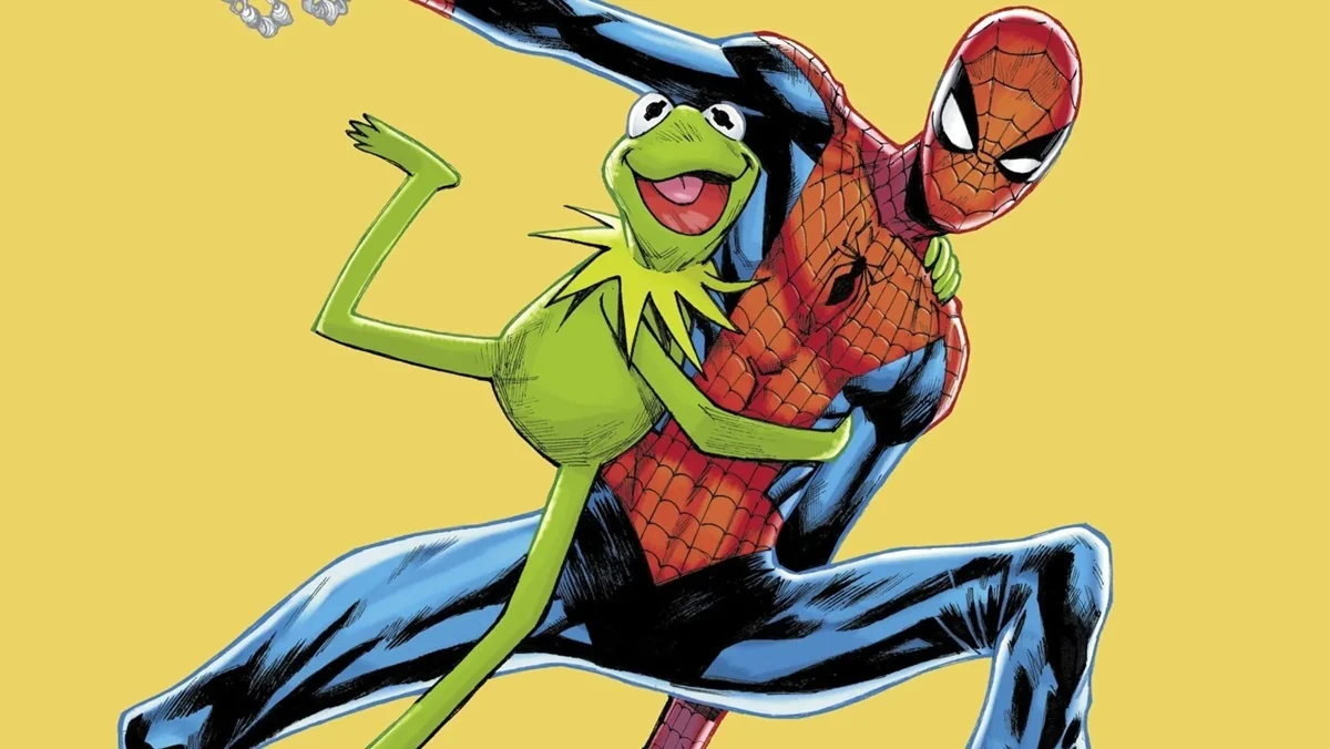 Kermy Meets Spidey in MUPPETS TAKE ON THE MARVEL UNIVERSE