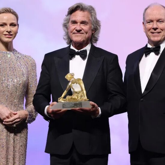 Kurt Russell Receives Crystal Nymph at Monte-Carlo Television Festival