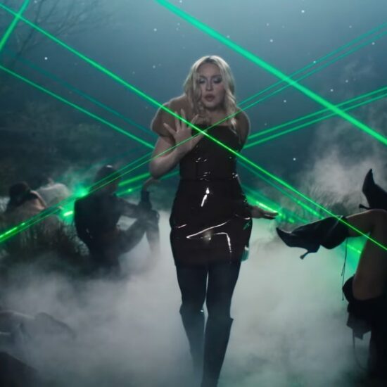Lasers shoot from butts, crotches in Madonna