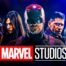 Marvel Studios logo, Netflix reboot characters Foggy, Elektra, Daredevil, Punisher, Karen Page