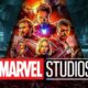 Batman's Batcave, Avengers Infinity War Poster, Marvel Studios Logo.