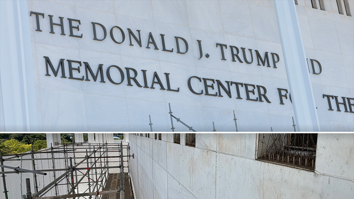 New Photos Show President Trump's Name Removed From Kennedy Center