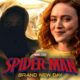 Spider-Man: Brand New Day logo, Sadie Sink.