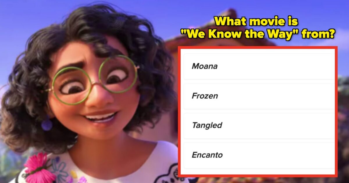 Quiz: Match The Obscure Disney Songs To Their Movies