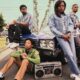 Isaiah John (left), Asante Blackk, Gail Bean and Peyton Alex Smith in The Drop: A Snowfall Saga