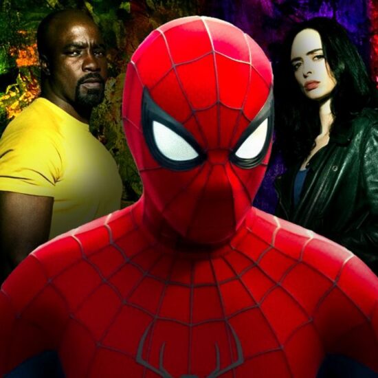 Iron Fist, Luke Cage, Spider-Man, Jessica Jones, and Daredevil.