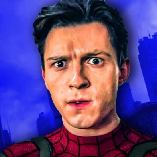 Tom Holland as Spider-Man confused.