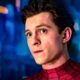 Tom Holland as Spider-Man in Spider-Man suit unmasked