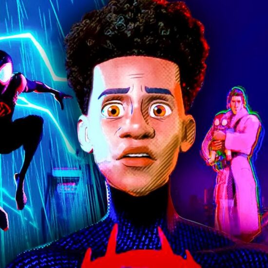 Spider-Verse Miles Morales, Spider-Man, Gwen Stacy, Peter Parker, Spider-Man (Pavitr Prabhakar)