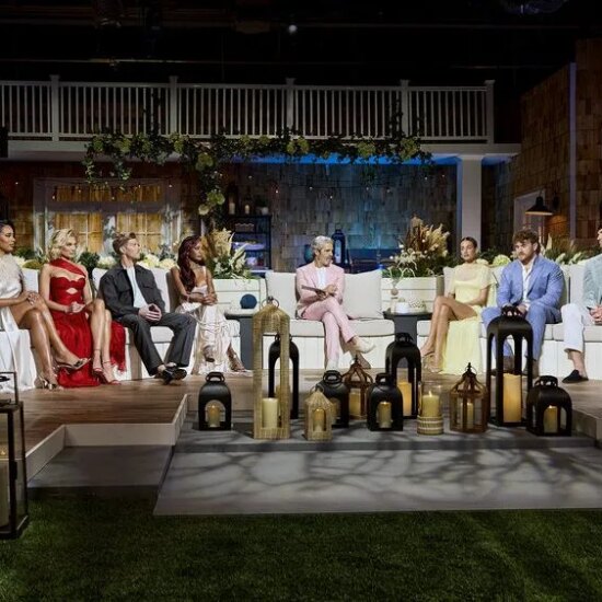 Ben Waddell, Bailey Taylor, Mia Calabrese, Lindsay Hubbard, Kyle Cooke, Ciara Miller, Andy Cohen, Amanda Batula, West Wilson, Carl Radke, Jesse Solomon and KJ Dillard at the 