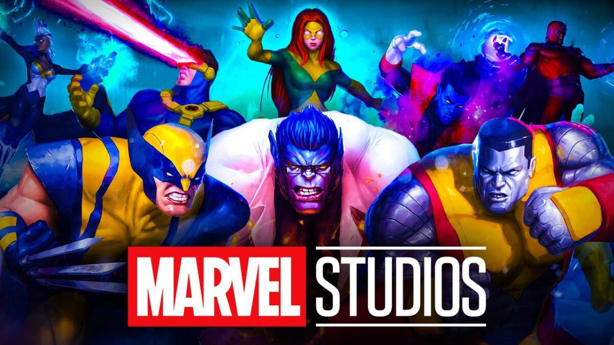 X-Men 97 art, Marvel Studios logo