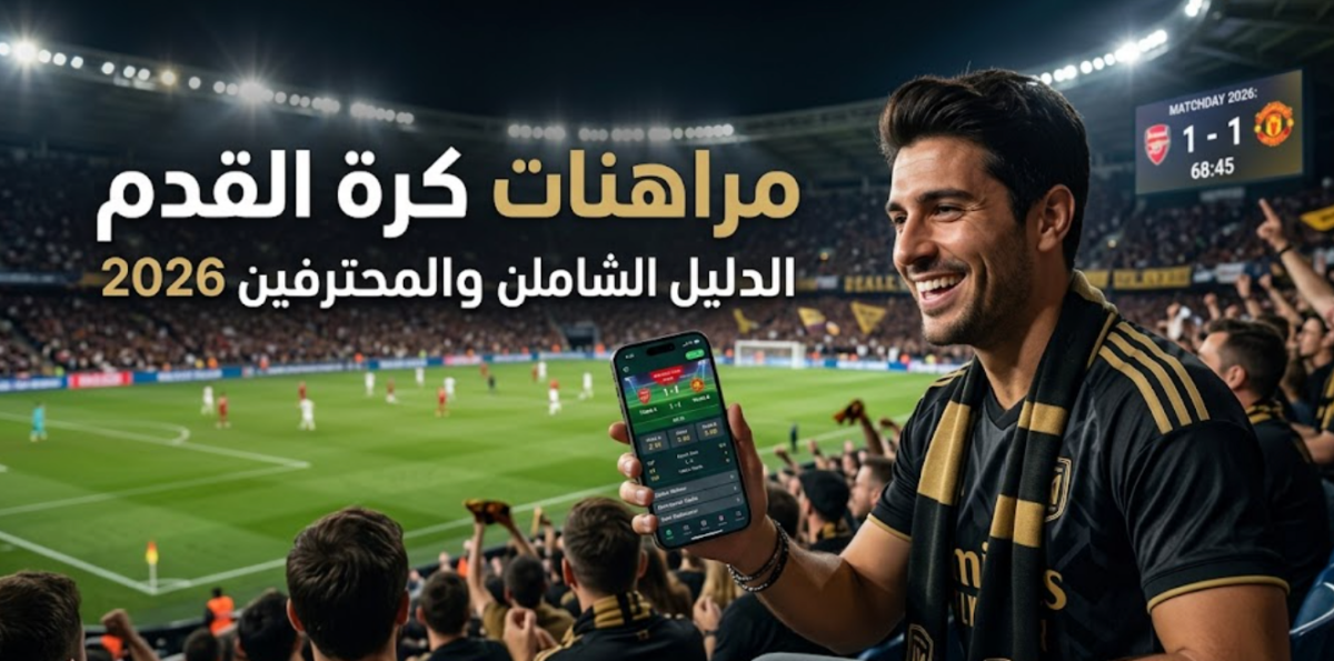 مراهنات كرة القدم: الدليل الشامل للمبتدئين والمحترفين 2026