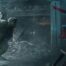 The Hulk bracing for an attack from Peter Parker in his superhero suit in Spider-Man: Brand New Day