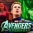 Scarlet Witch, Captain America, Loki