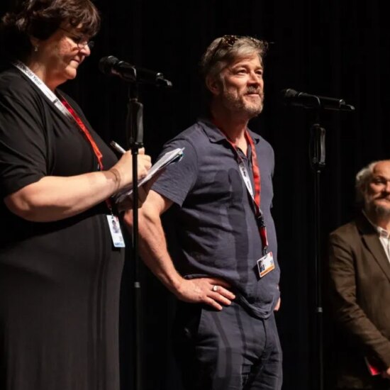 Barry Ward (center) at Karlovy Vary 2026