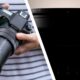 The Sony RX10 IV bridge camera in person's hands, alongside a silhouette of an upcoming RX10 camera, teased by Sony
