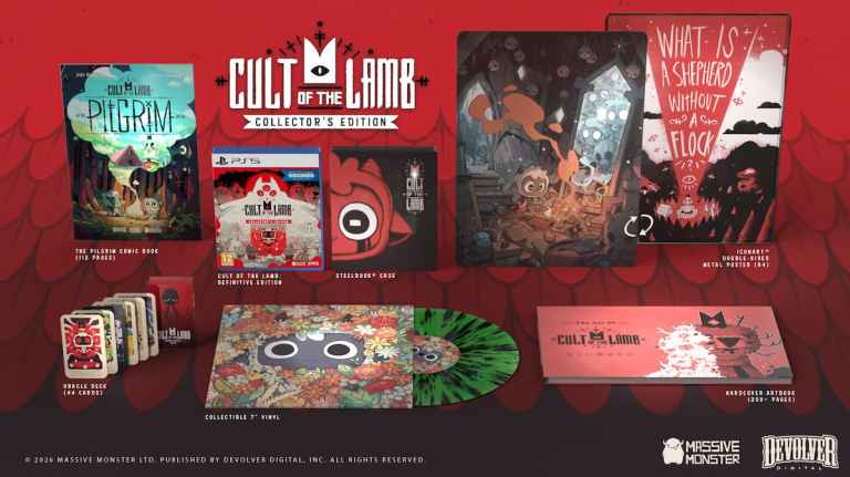 Cult of the Lamb Is Getting an Incredible Collector's Edition for PS5 and Nintendo Switch