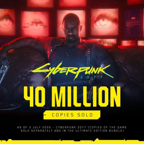 Cyberpunk 2077 has sold 40 million copies