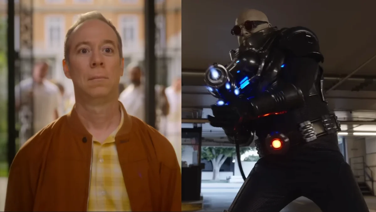 Stuart from Stuart Fails to Save the Universe next to the show