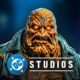 Clayface, DC Studios logo.