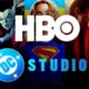 HBO, DC Studios logos, DC posters.