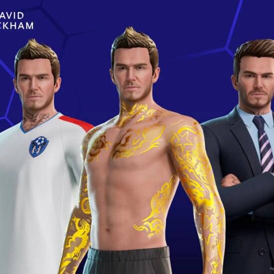 David Beckham is the latest footballer to arrive in Fortnite