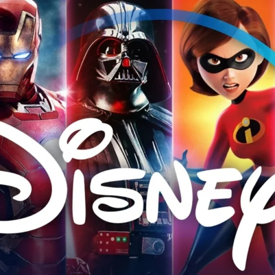 The logo for Disney+