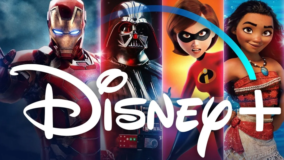 The logo for Disney+