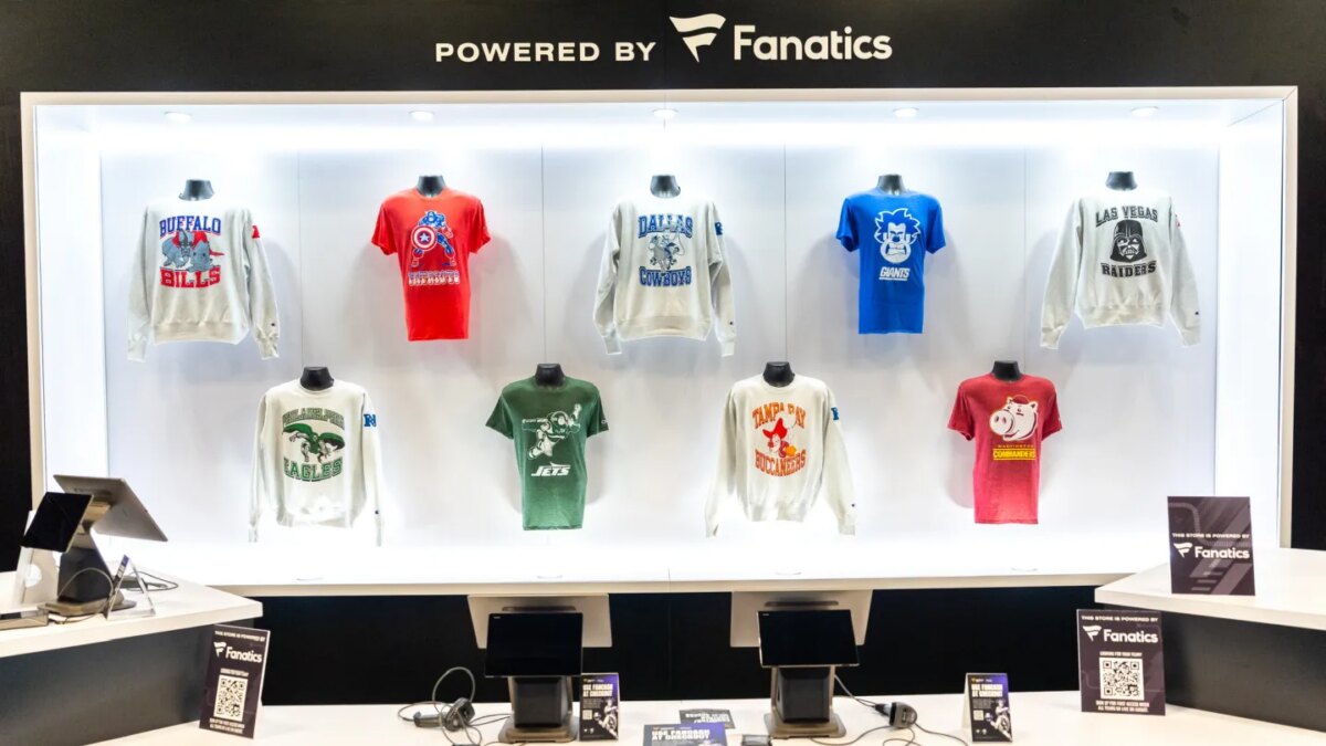 The Disney Champion NFL collection.