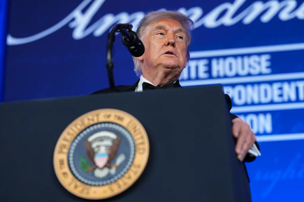 Donald Trump Delivers Rally-Like Hour Of Rehash In White House Correspondents' Dinner Speech
