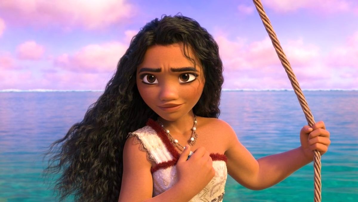 Moana embarks on a new journey on the sea in Moana 2.