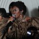 Lauryn Hill performing at a BET Awards afterparty.