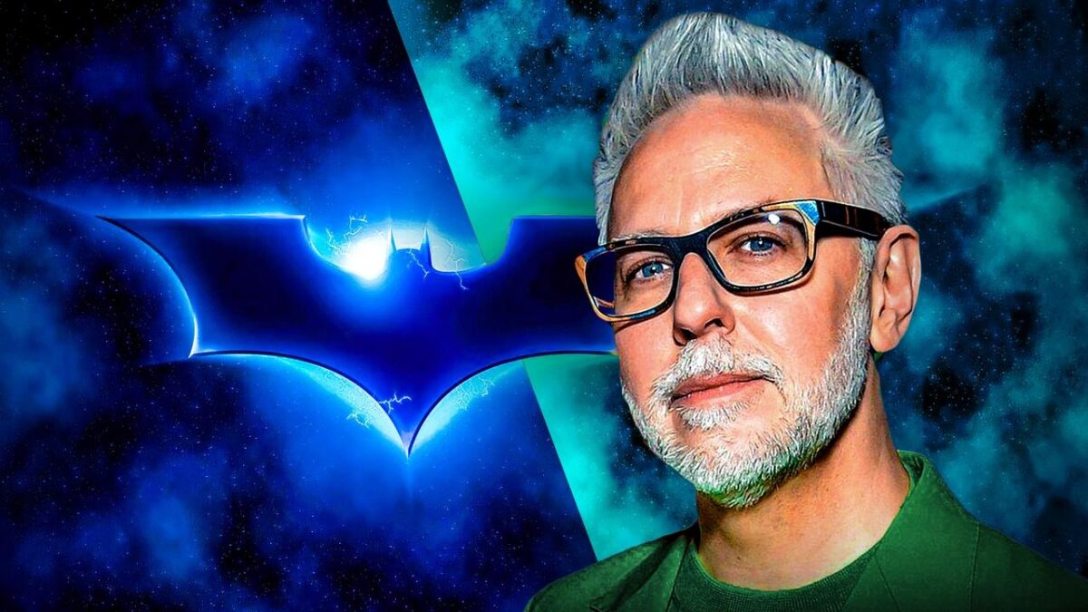 James Gunn, Batman logo in blue